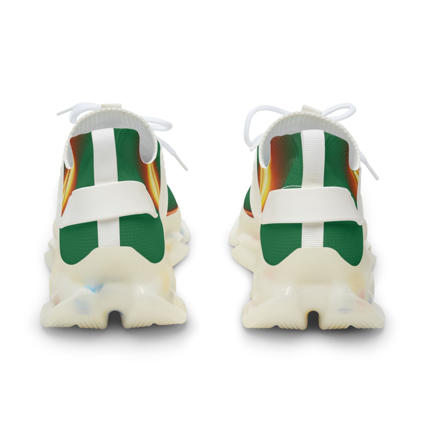 Green Trendsetter Flame | Men’s Performance Sneakers | White Sole