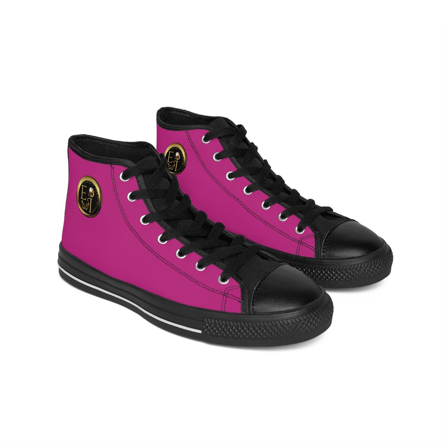 Essence Innovation Mens Streetwear | HighTop Sneakers | Pink