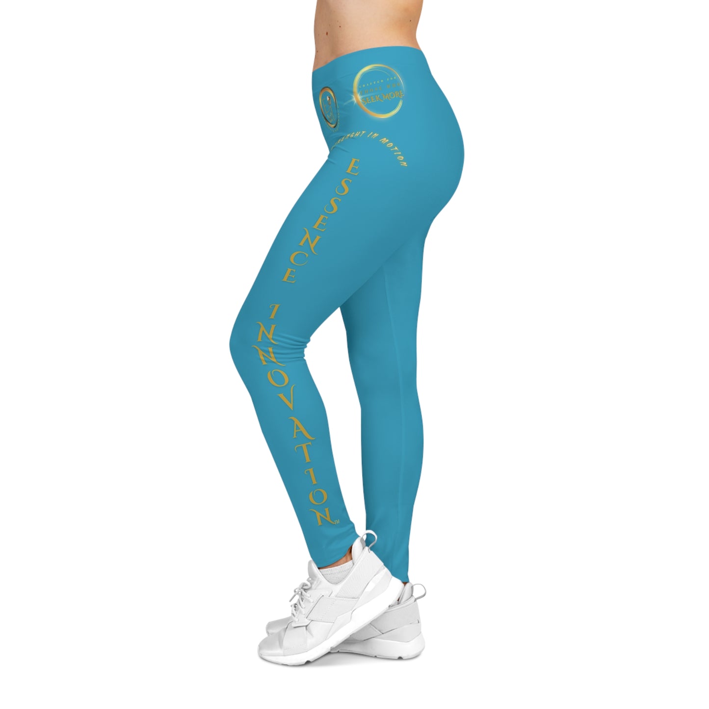 Seek More Premium XV | EI Sports Leggings | Turquoise