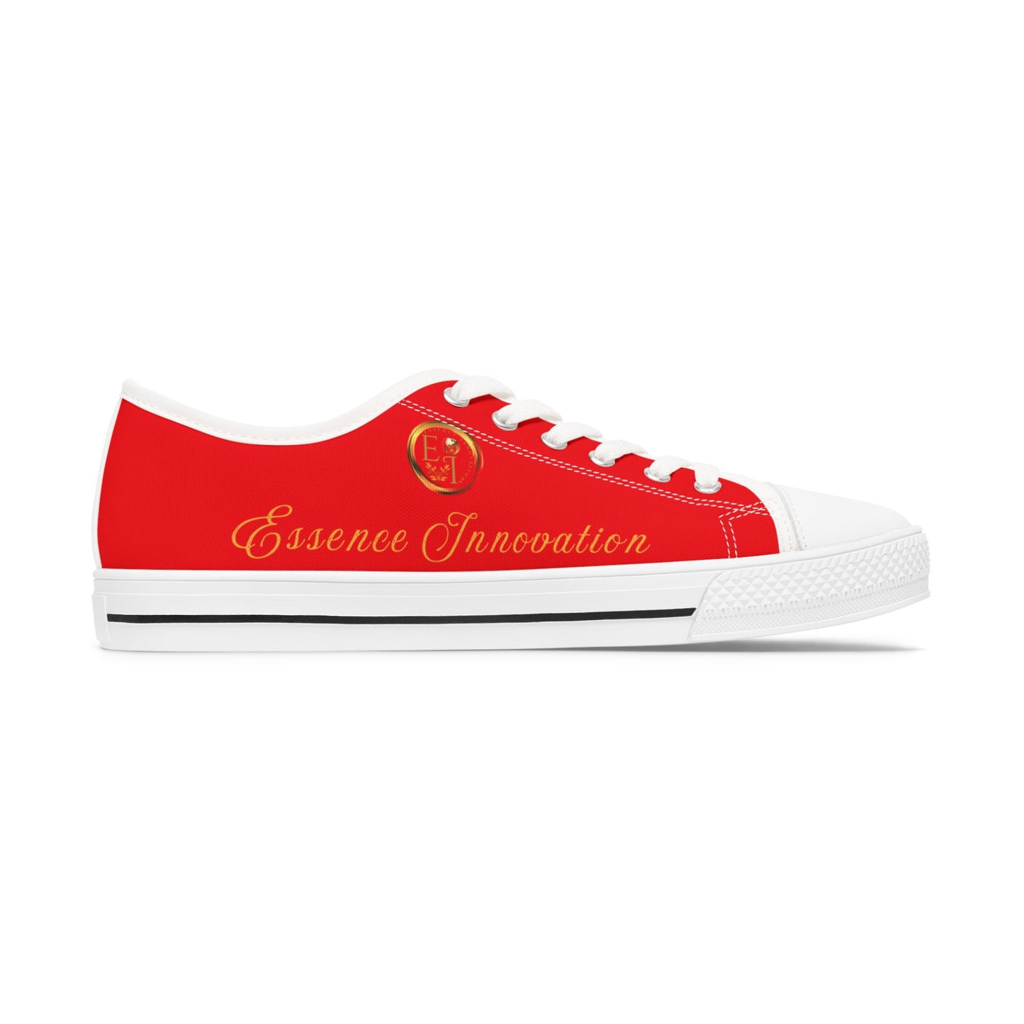 Ladies Essence Innovation Classics | Red | White Sole LowTops