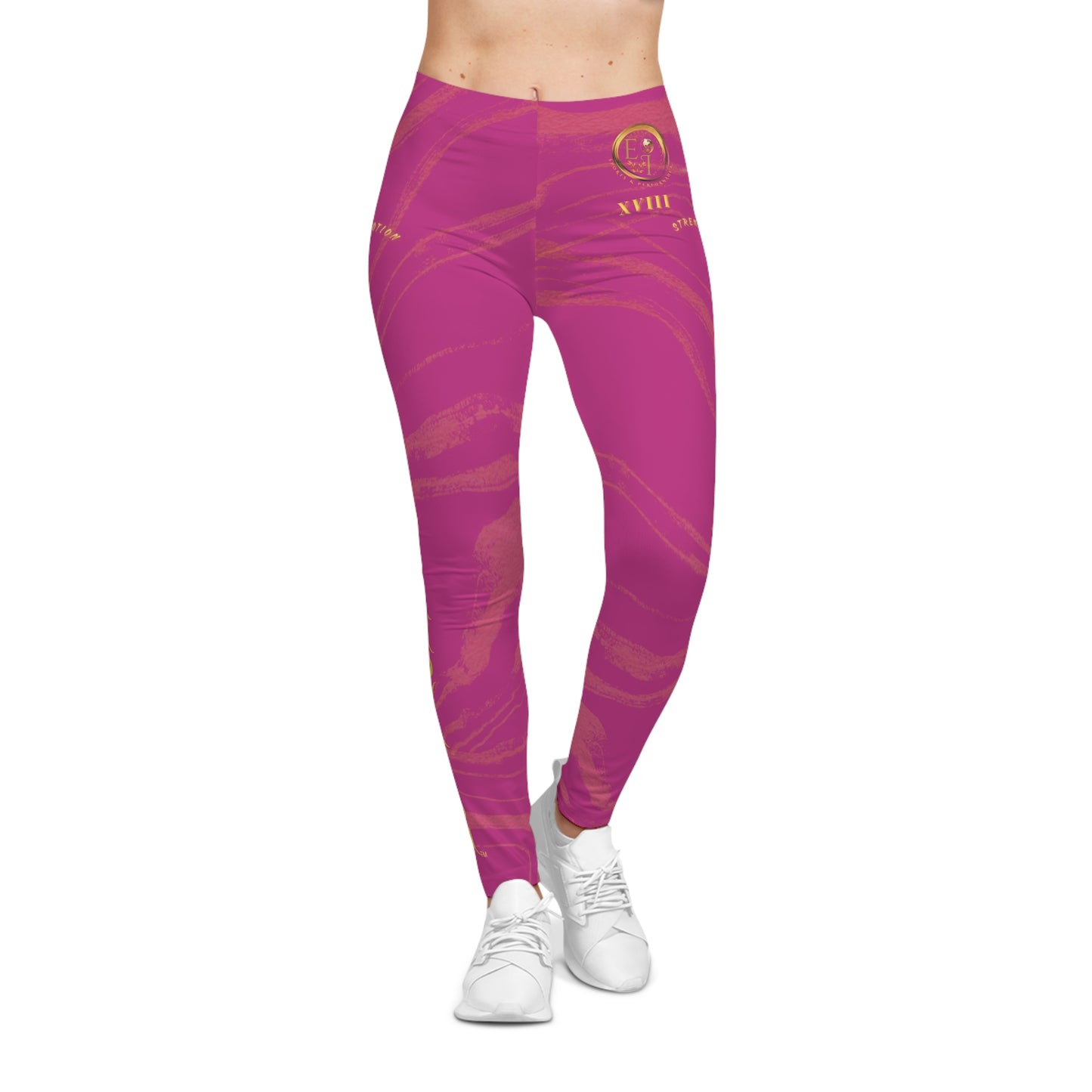 Seek More Premium S XVIII | EI Sports Leggings | Pink