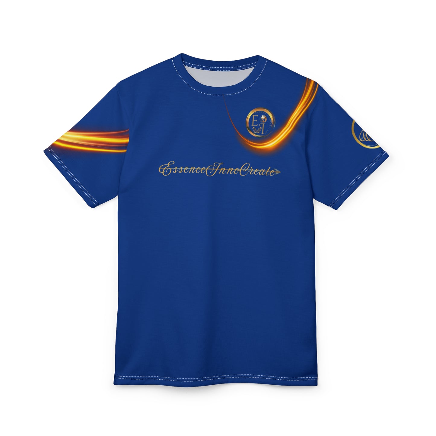 Dark Blue Trendsetters Flame Tee | EssenceInnoCreate