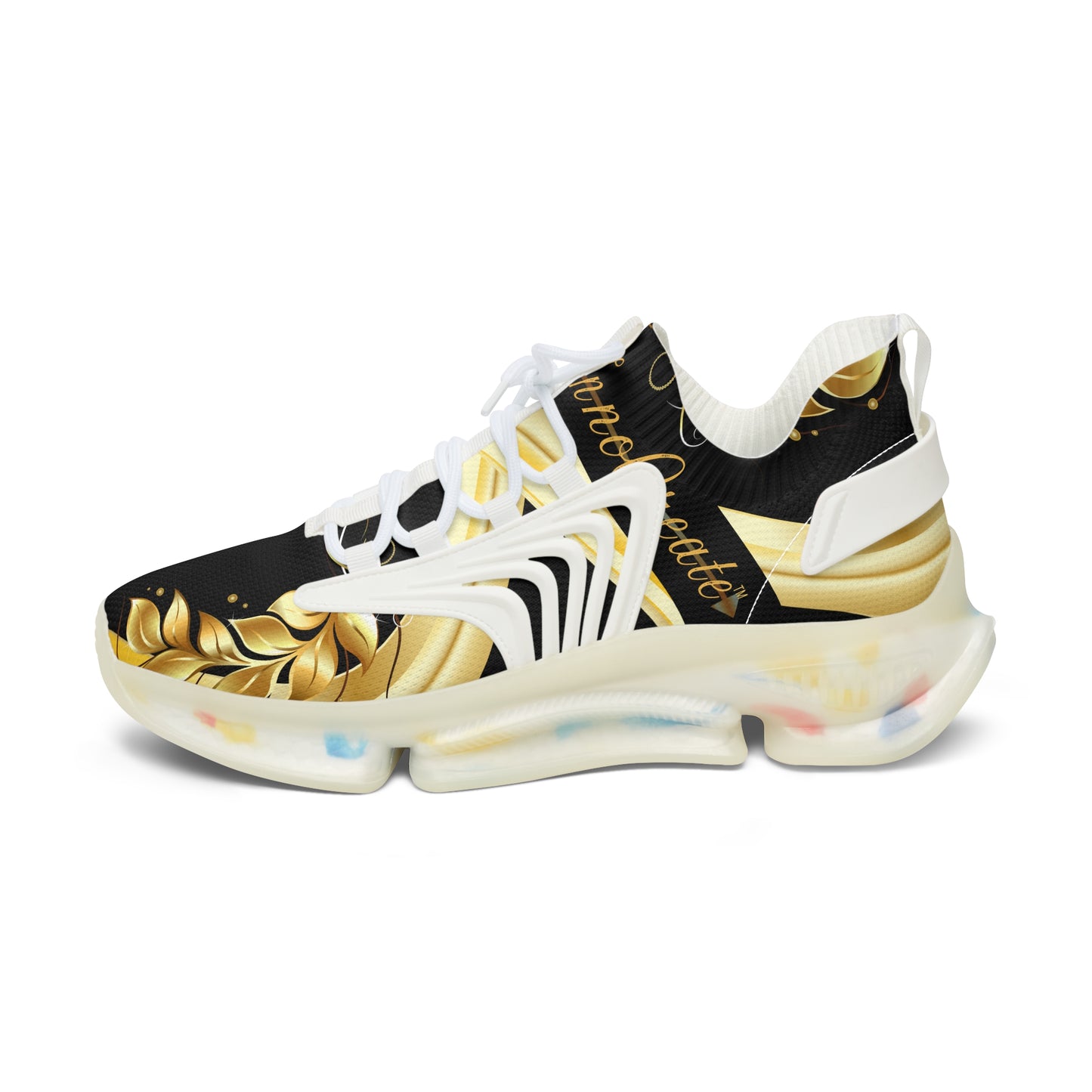 Ladies EssenceInnoCreate Luxe Lightning | Mesh Sneakers | Black