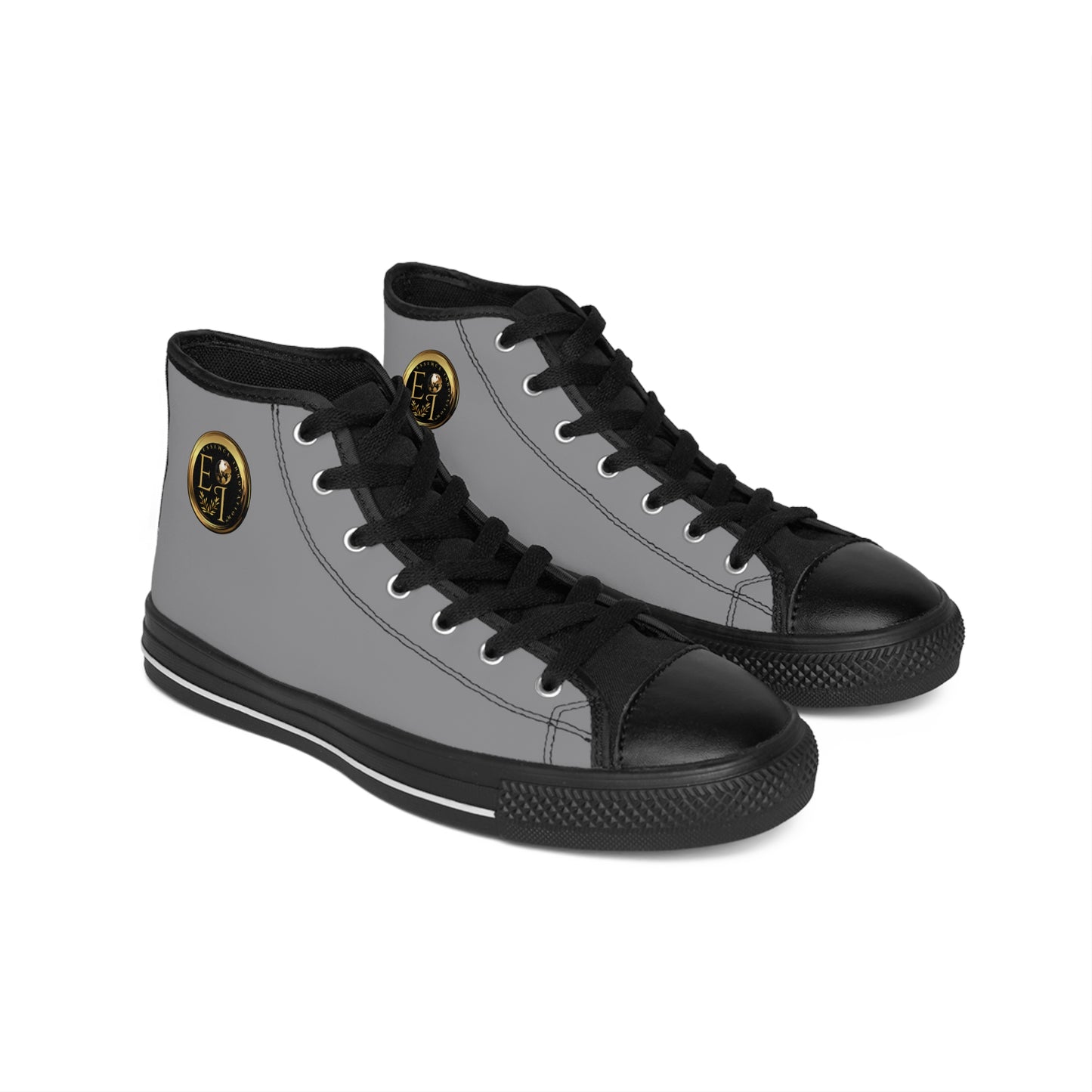 Essence Innovation Mens Streetwear | HighTop Sneakers | Grey