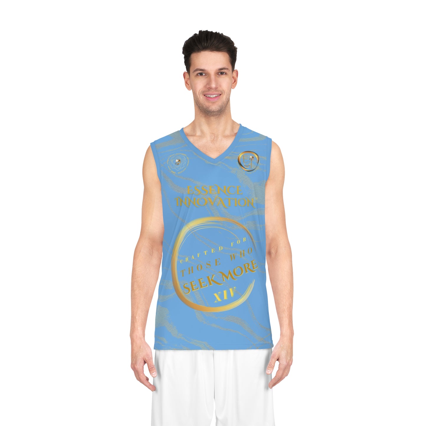 Precision XIV Jersey | Seek More Precision | EI Sports | Light Blue