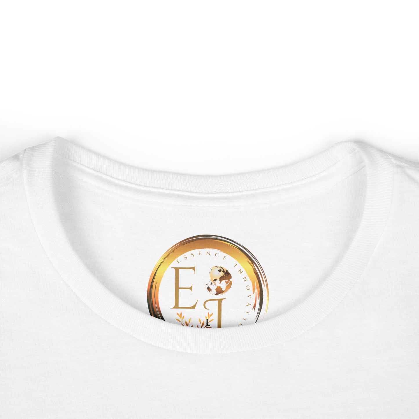 One Life Tee in White – Inspirational Softstyle Tee | EI Fashion