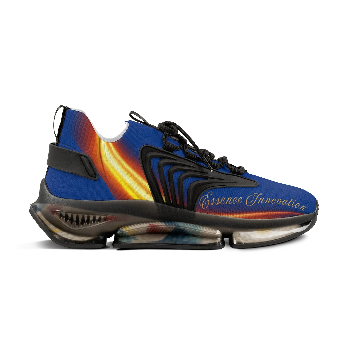 Dark Blue Trendsetter Flame Black | Men’s Performance Sneakers | Black Sole