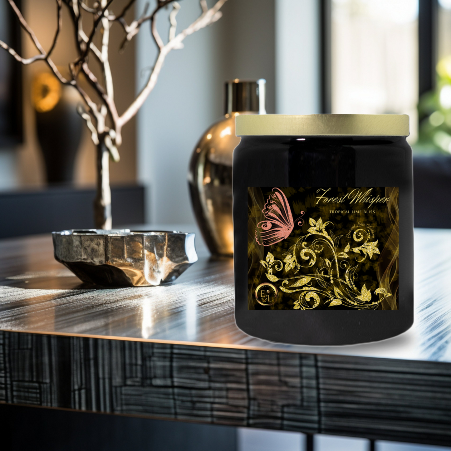 Forest Whisper Tranquil Sage | White Sage + Lavender | Ceramic Candle