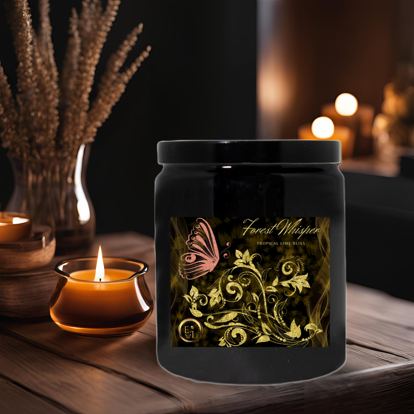 Forest Whisper Tranquil Sage | White Sage + Lavender | Ceramic Candle