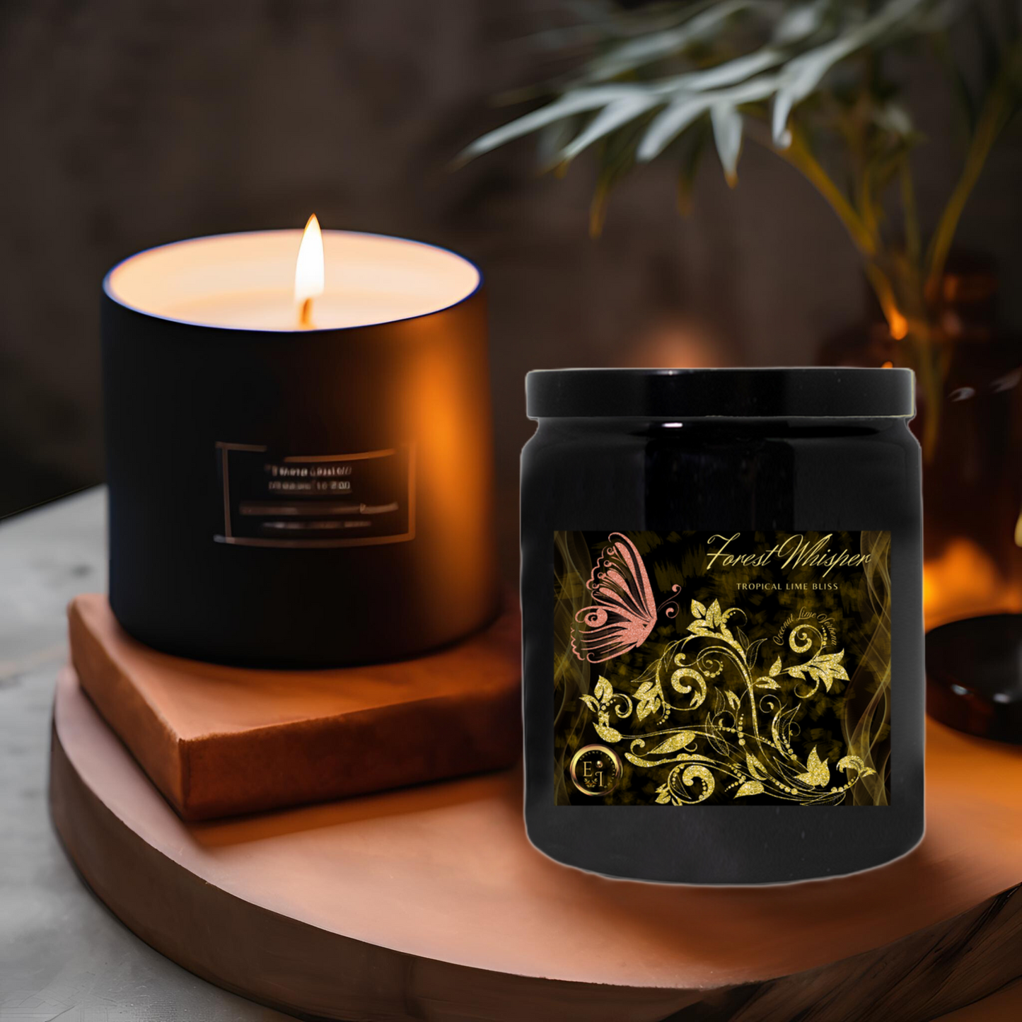 Forest Whisper Tranquil Sage | White Sage + Lavender | Ceramic Candle