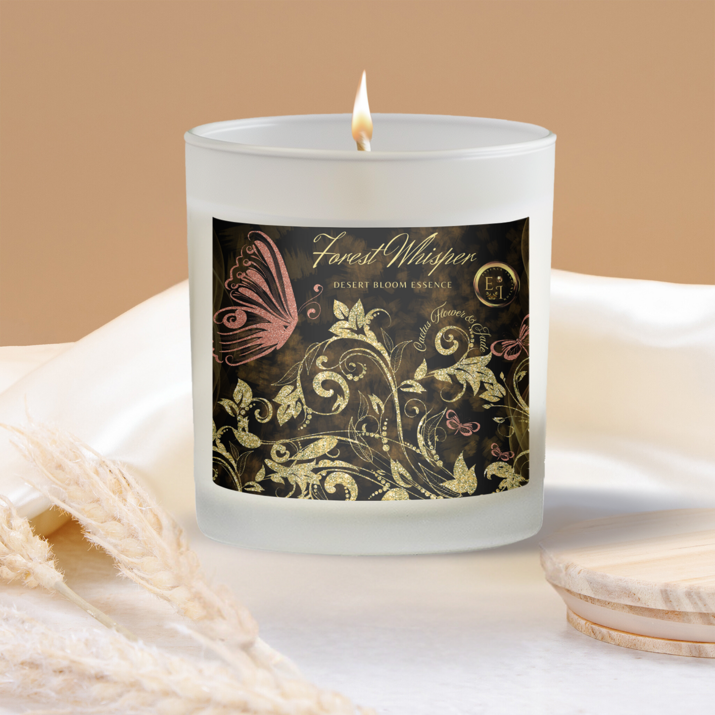 Desert Bloom Essence | Cactus Flower + Jade | Luxury Scented Candles 11oz