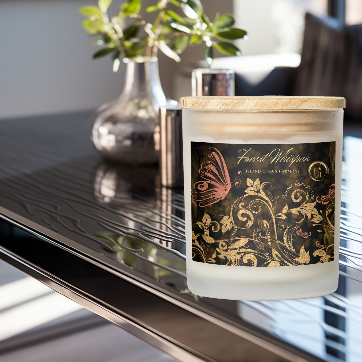 Island Citrus Harmony | Coconut Lime Verbena | Luxury Scented Candles 11oz