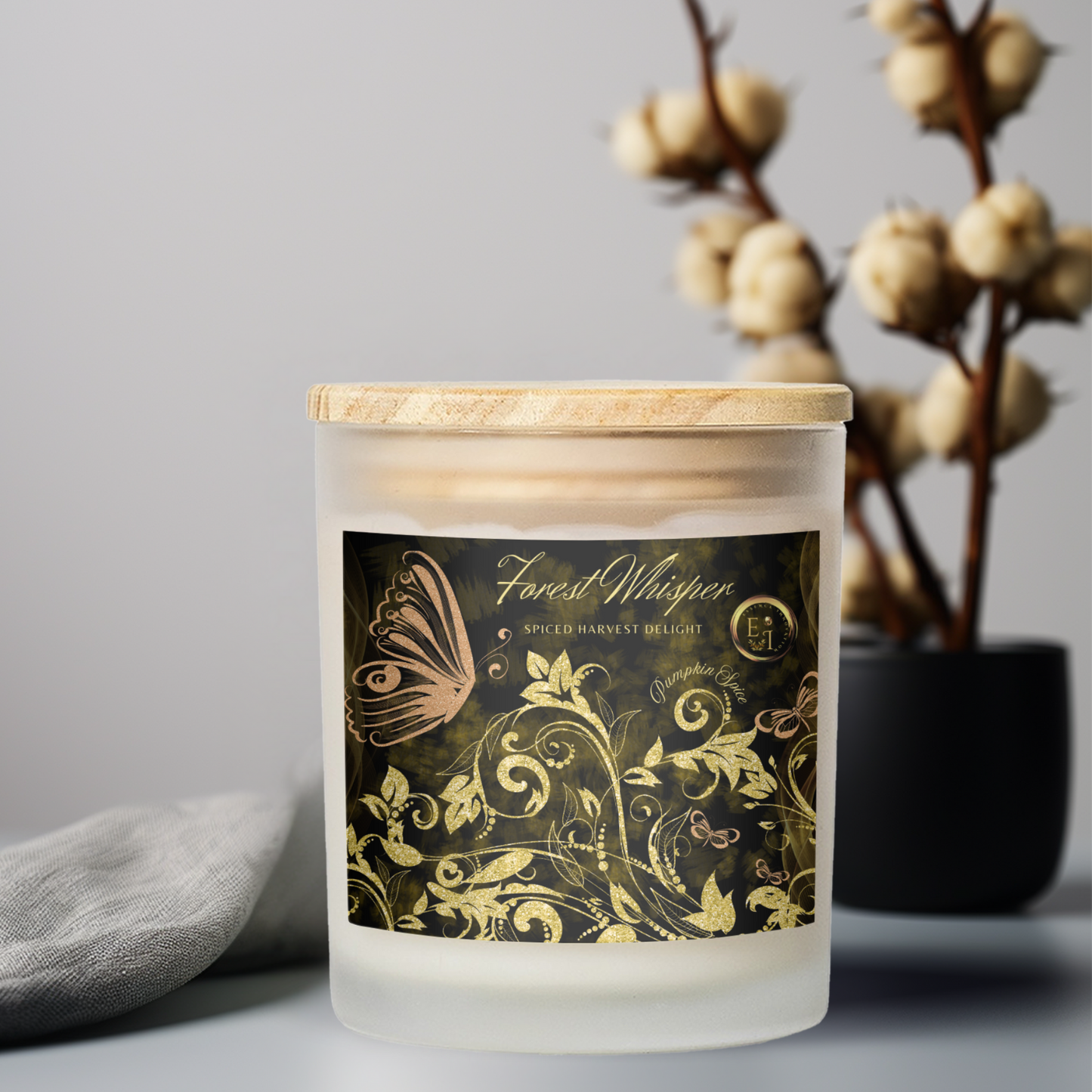 Spiced Harvest Delight | Pumpkin Spice | Luxury Scented Candles 11oz
