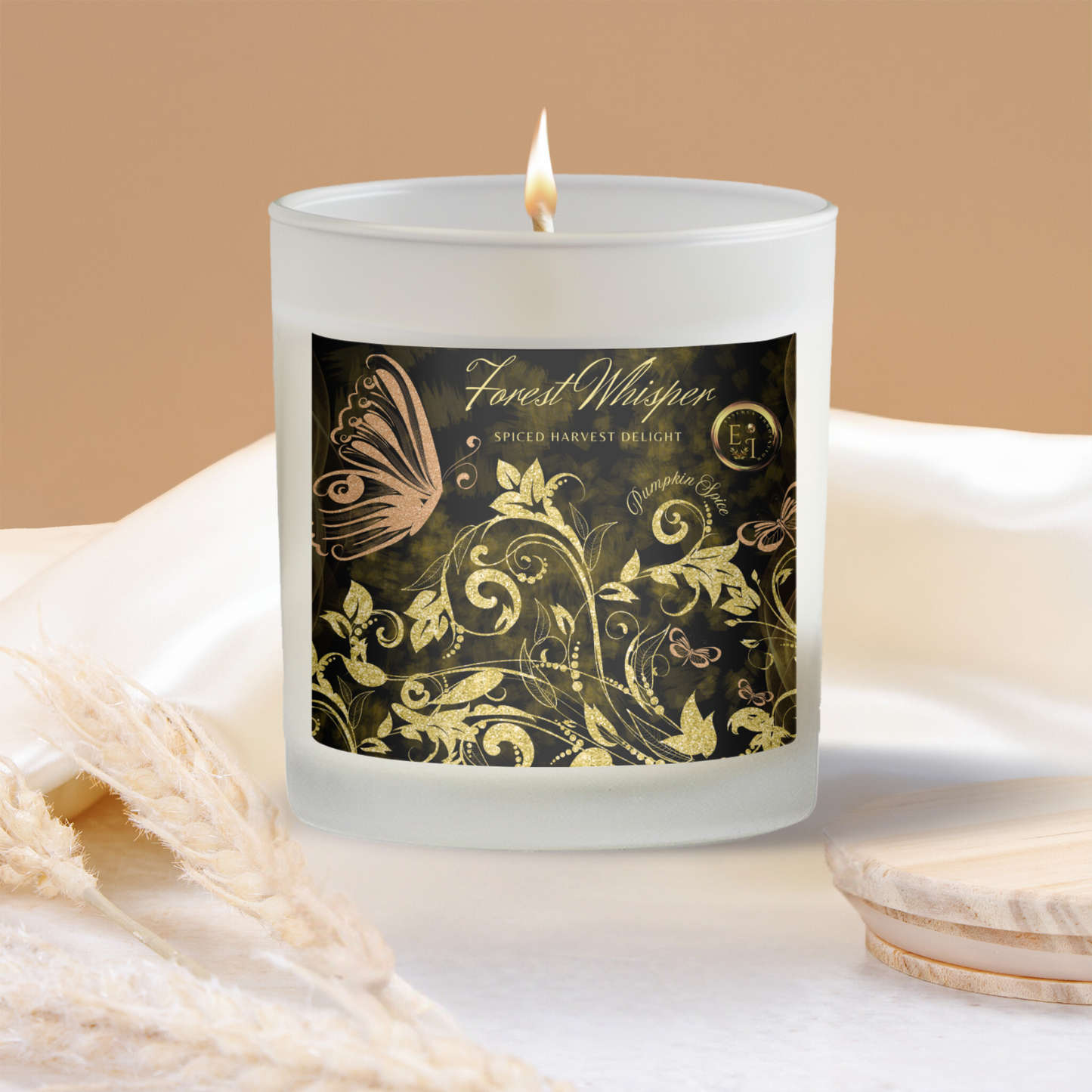 Spiced Harvest Delight | Pumpkin Spice | Luxury Scented Candles 11oz