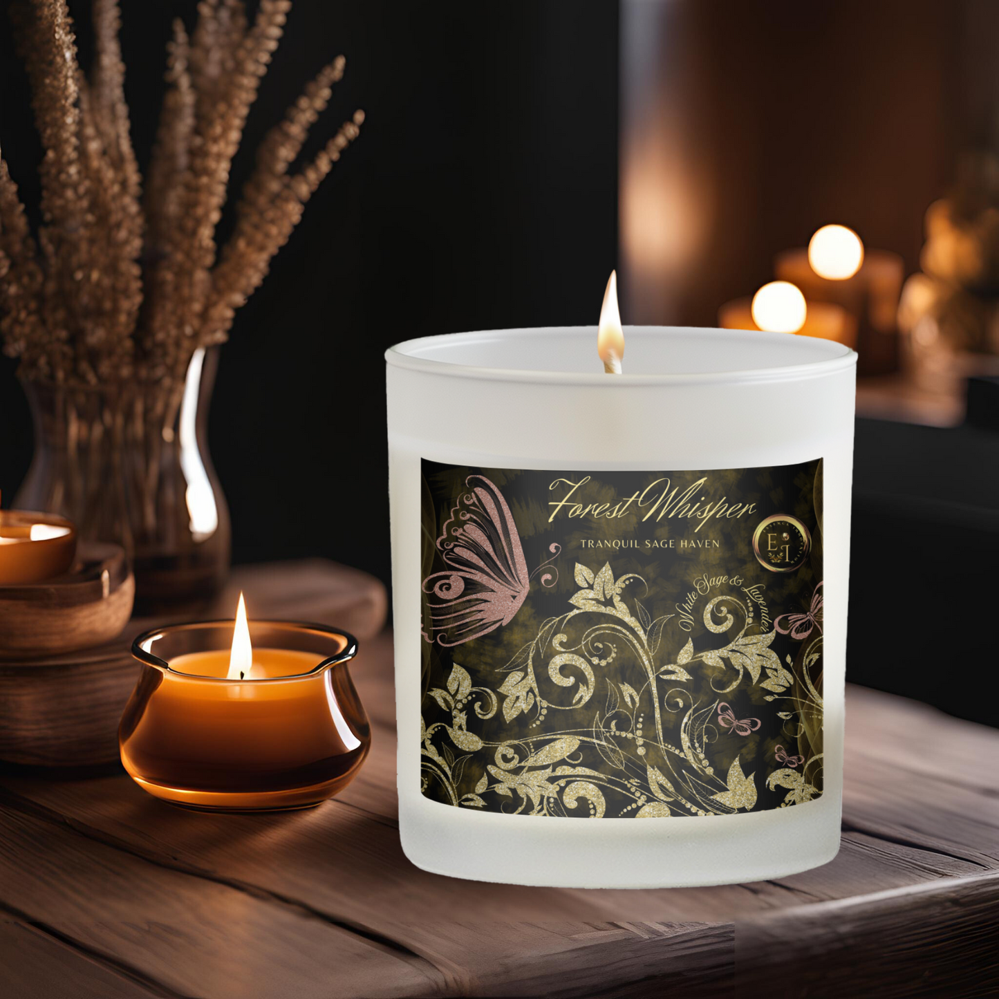 Tranquil Sage Haven | White Sage + Lavender | Luxury Candles 11oz