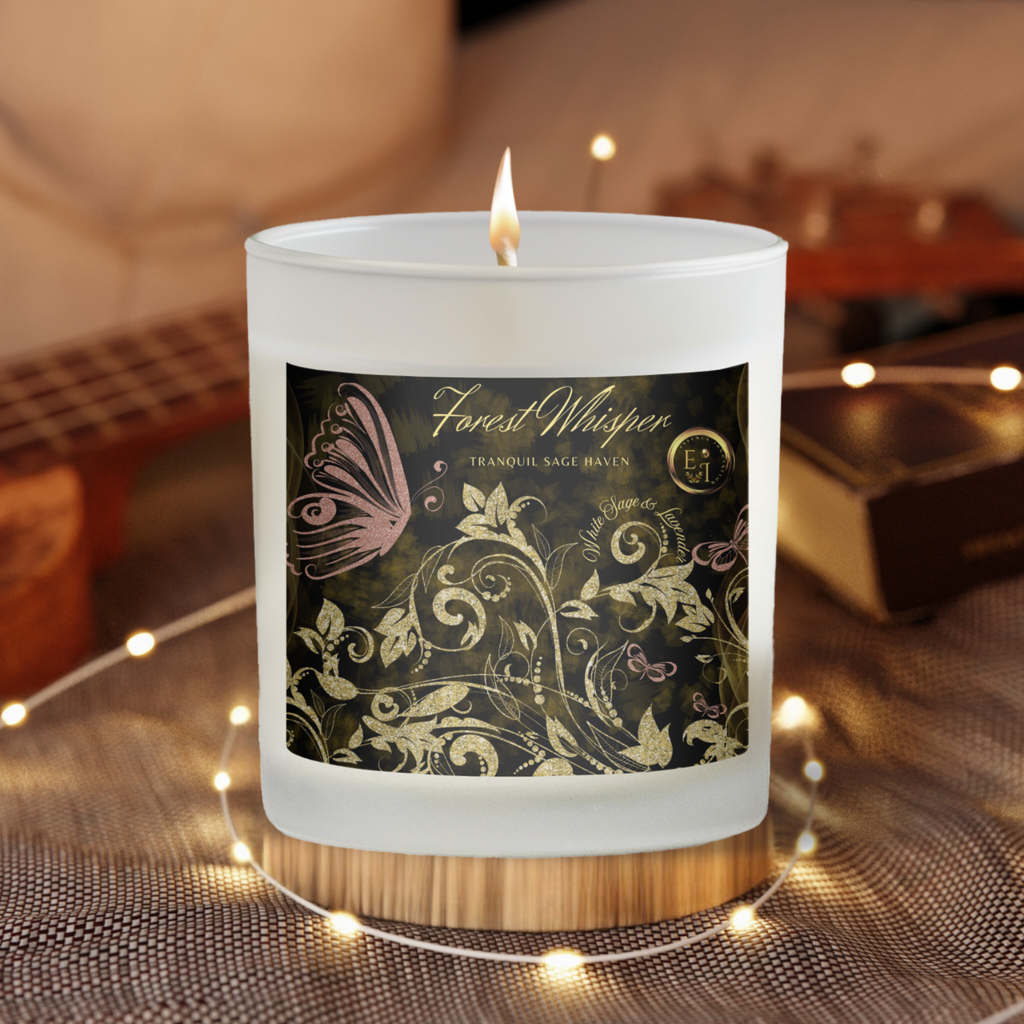 Tranquil Sage Haven | White Sage + Lavender | Luxury Candles 11oz