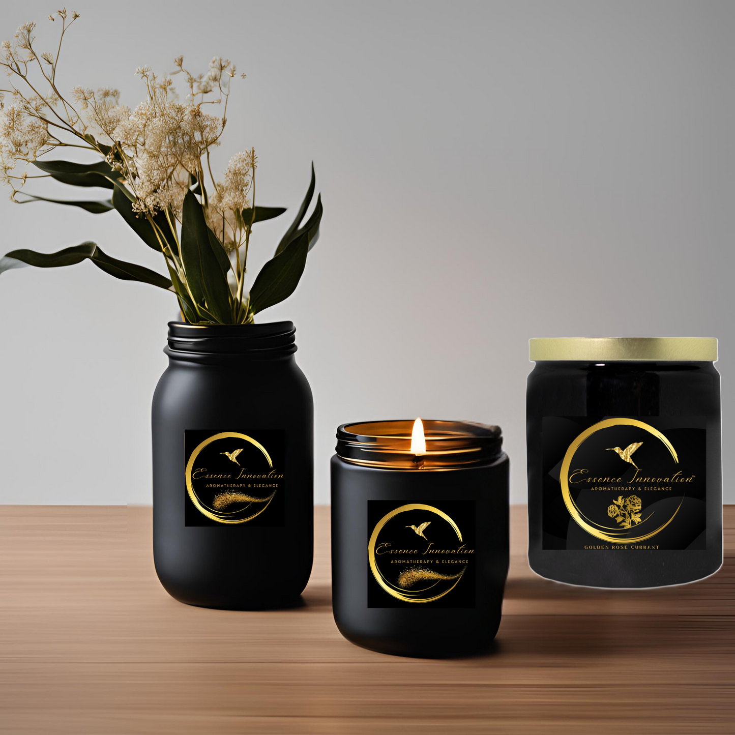 Golden Rose Harvest | Apple Harvest | Luxe Ceramic Candle 9oz