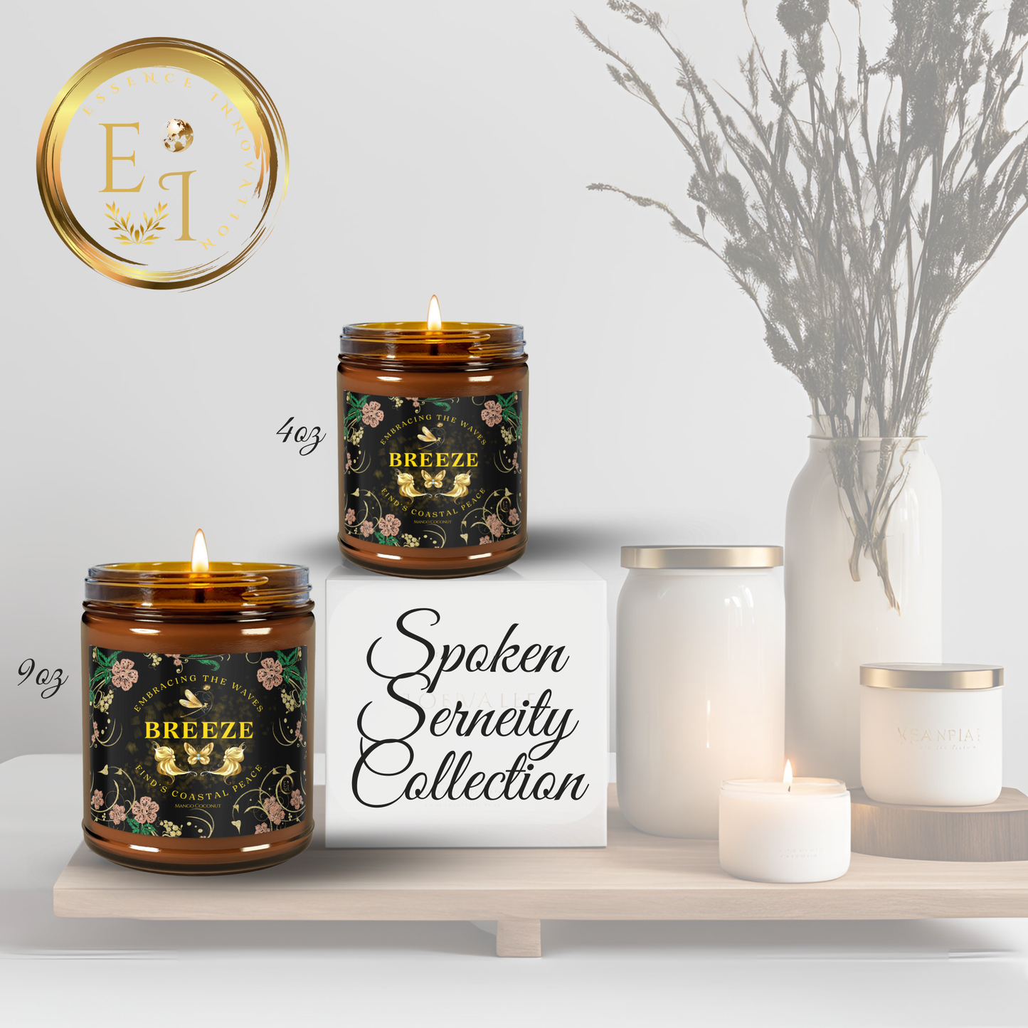 Spoken Serenity Breeze | Mango Coconut | 4oz, 9oz