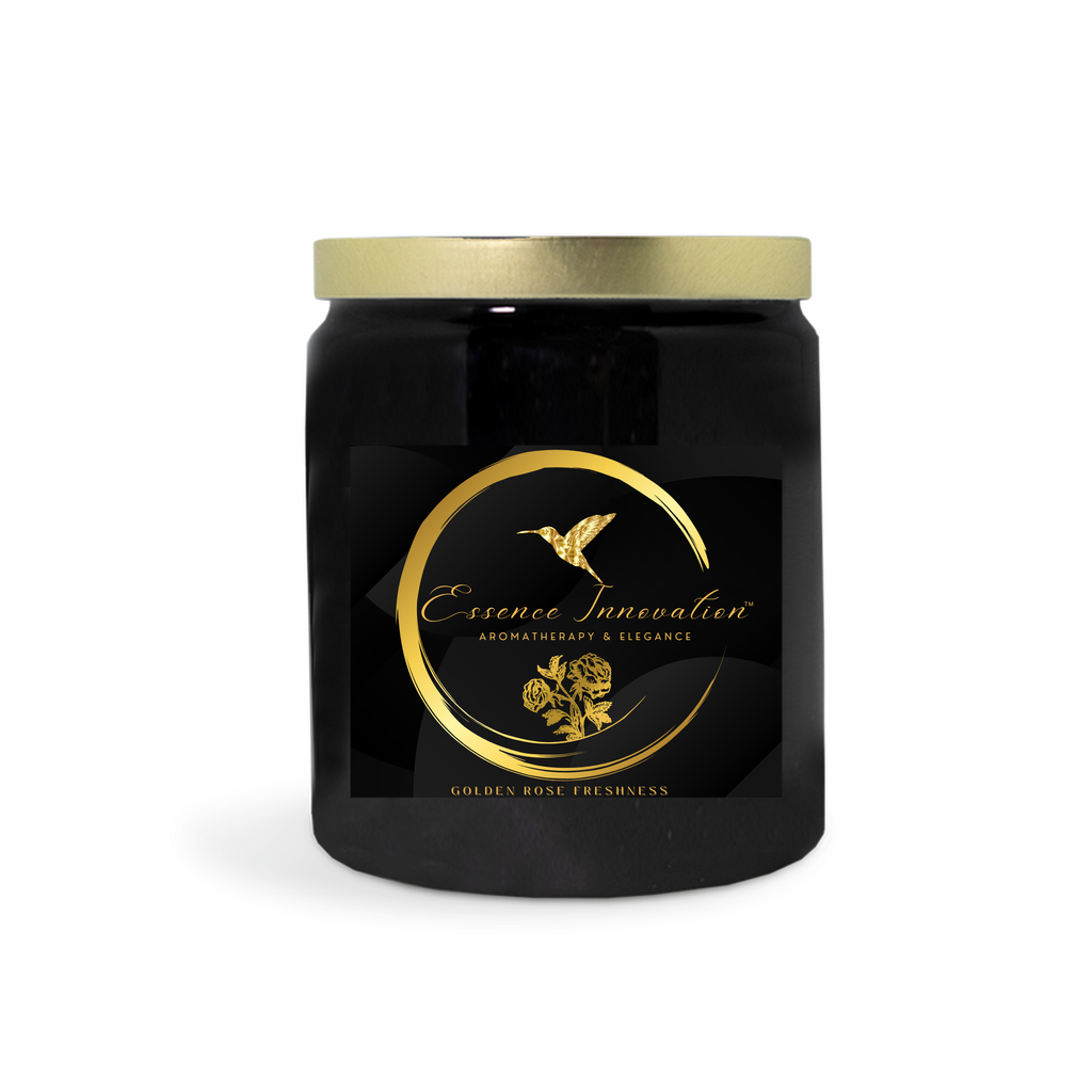 Golden Rose Freshness | Clean Cotton | Luxe Ceramic Candle 9oz