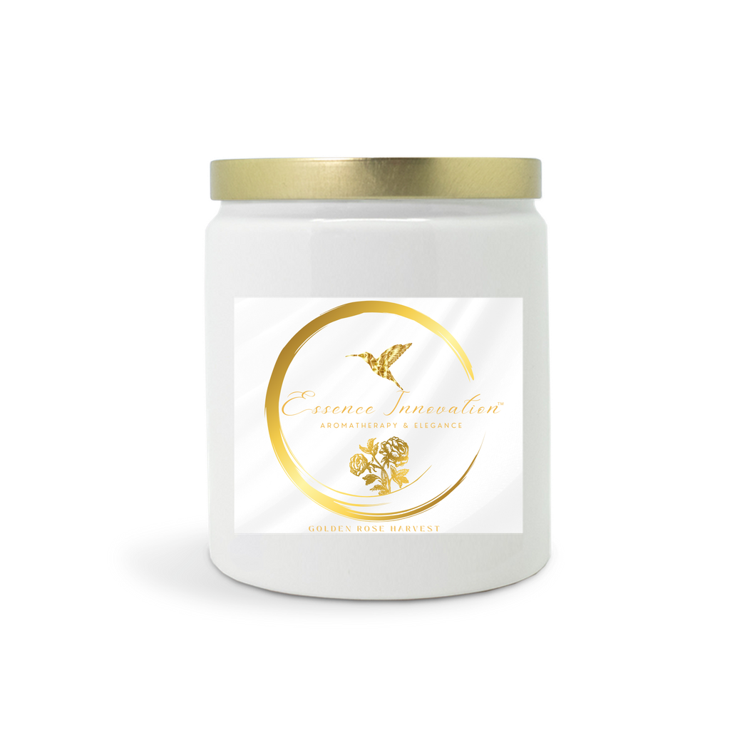 Golden Rose Harvest | Apple Harvest | Luxe Ceramic Candle 9oz